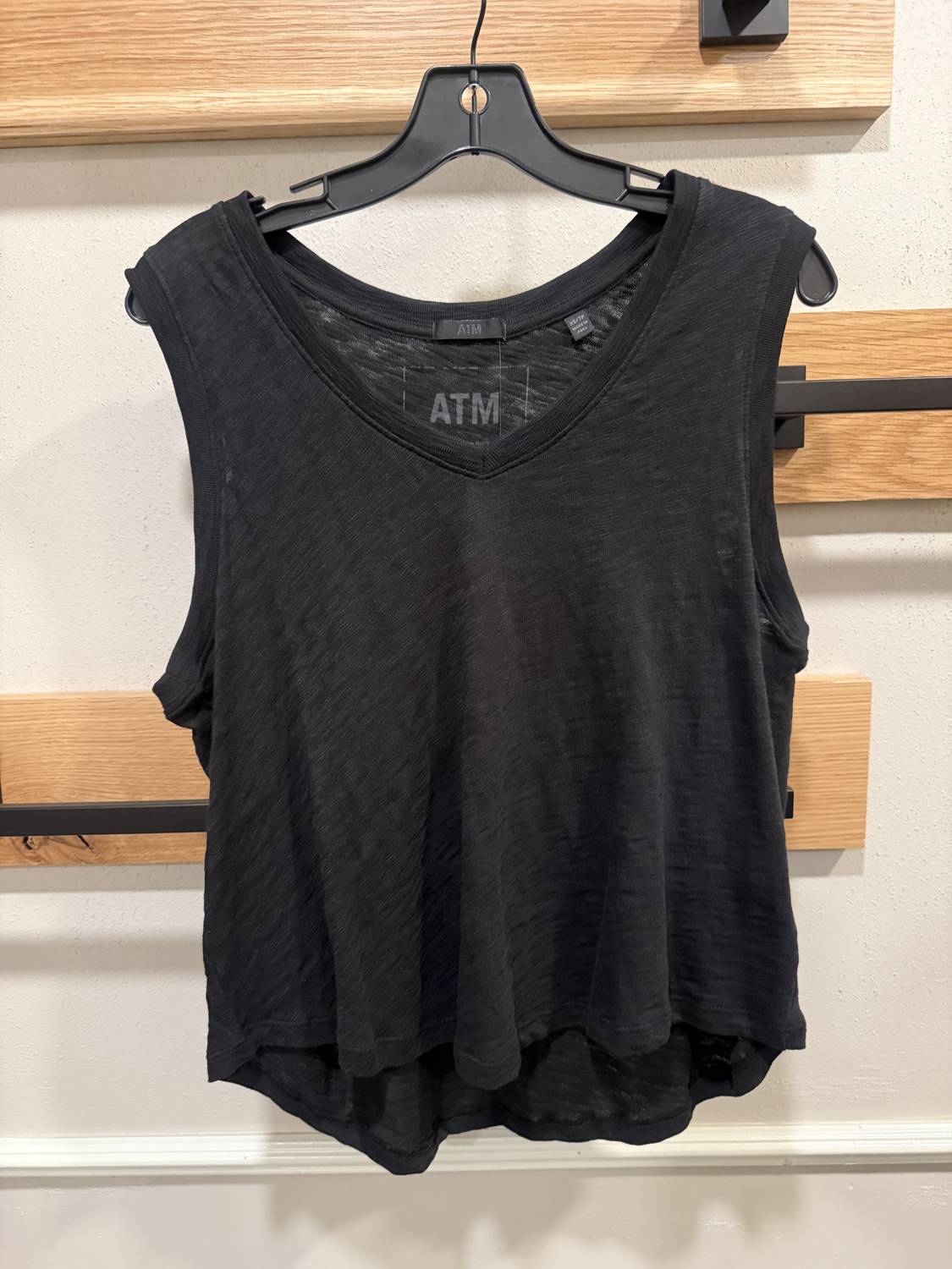 Atm - Women's Slub Vneck Tank Top