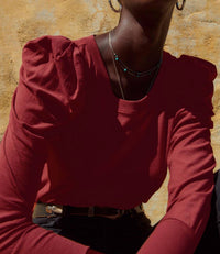 Nation Ltd - Romy Puff Sleeve Top