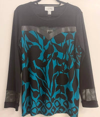 Joseph Ribkoff - Women's Crewneck Floral Top