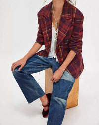 Free People - Dean Double Breasted Blazer