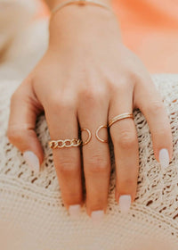 Hello Adorn - Women's Revolve Ring
