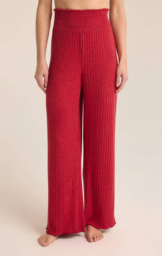 Z Supply - Dawn Smocked Rib Pant