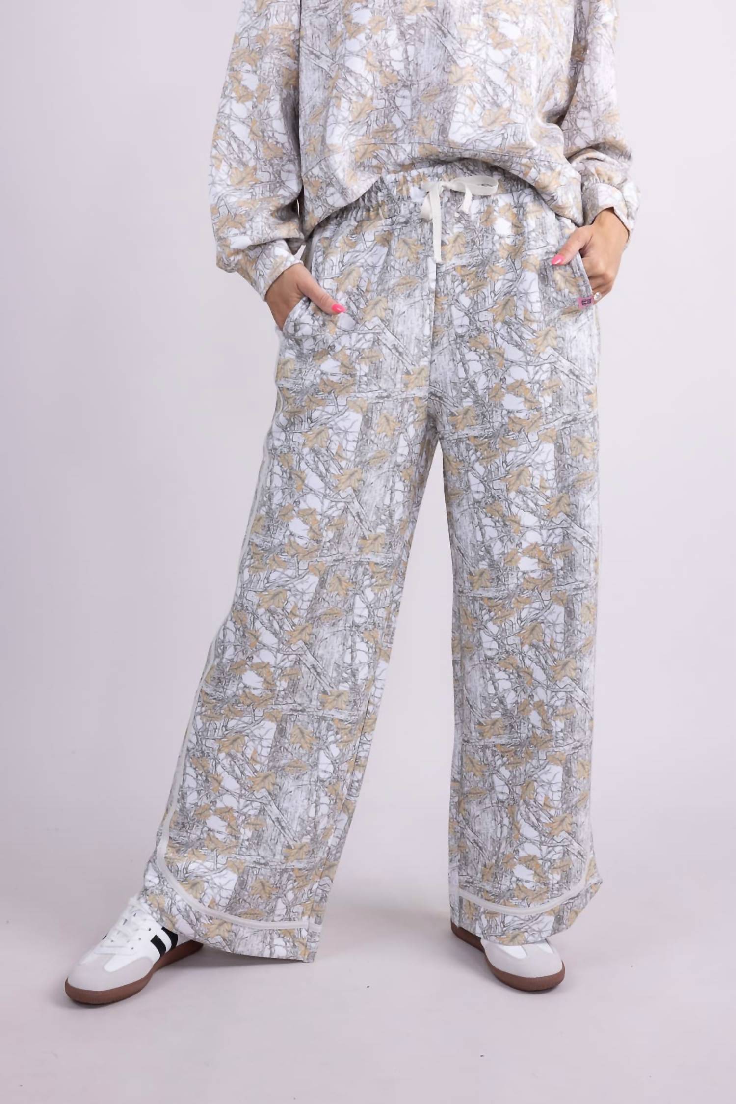 Simply Southern - Polo Button Pullover And Pants Set