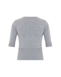 Theo The Label - Women's Nomia Ribbed Waist Crew Sweater Top