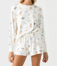 Z Supply - Hey Boo Long Sleeve Top