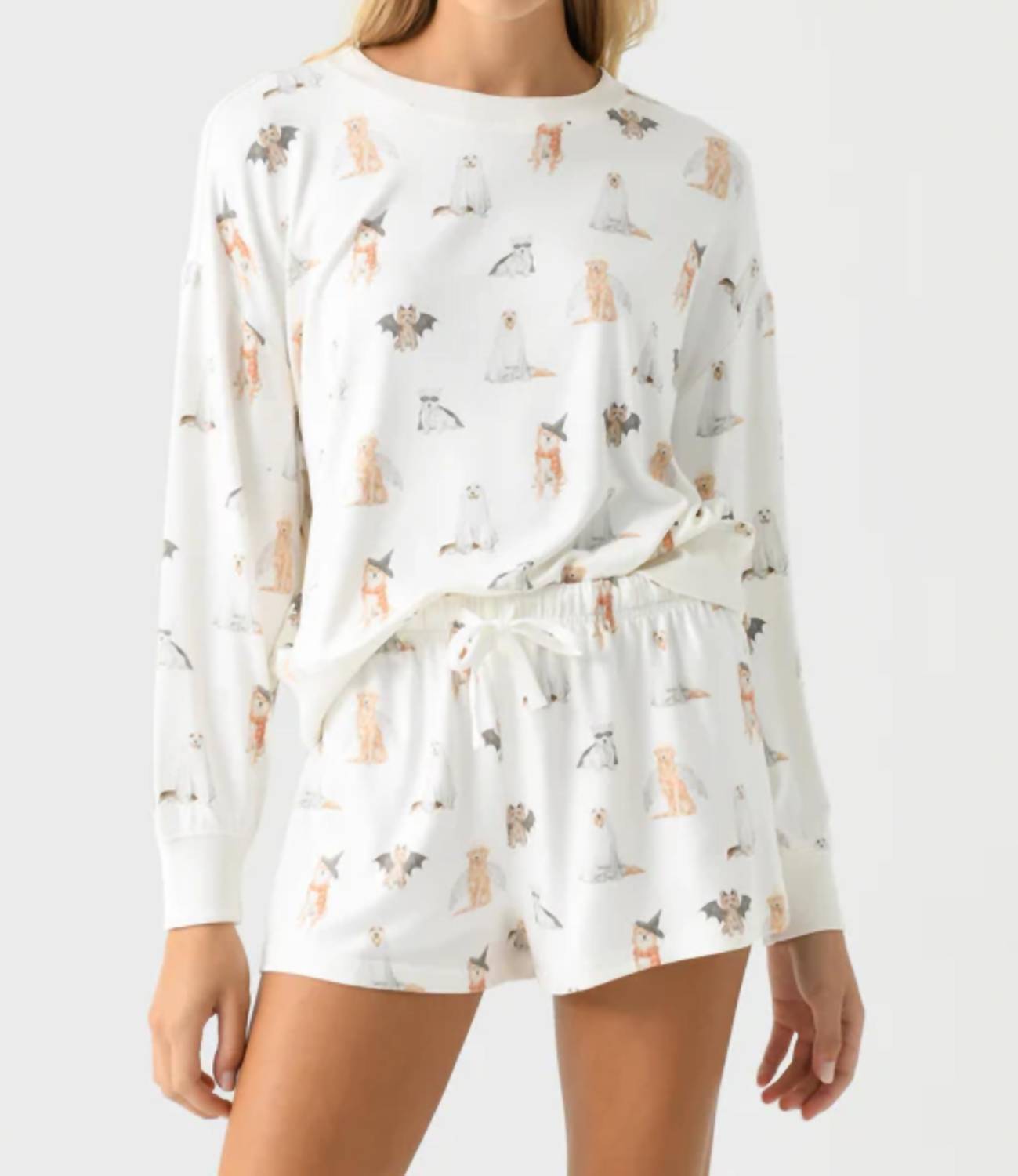 Z Supply - Hey Boo Long Sleeve Top