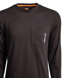 Timberland - Men's B&t Base Plate Blended Long Sleeve T-shirt