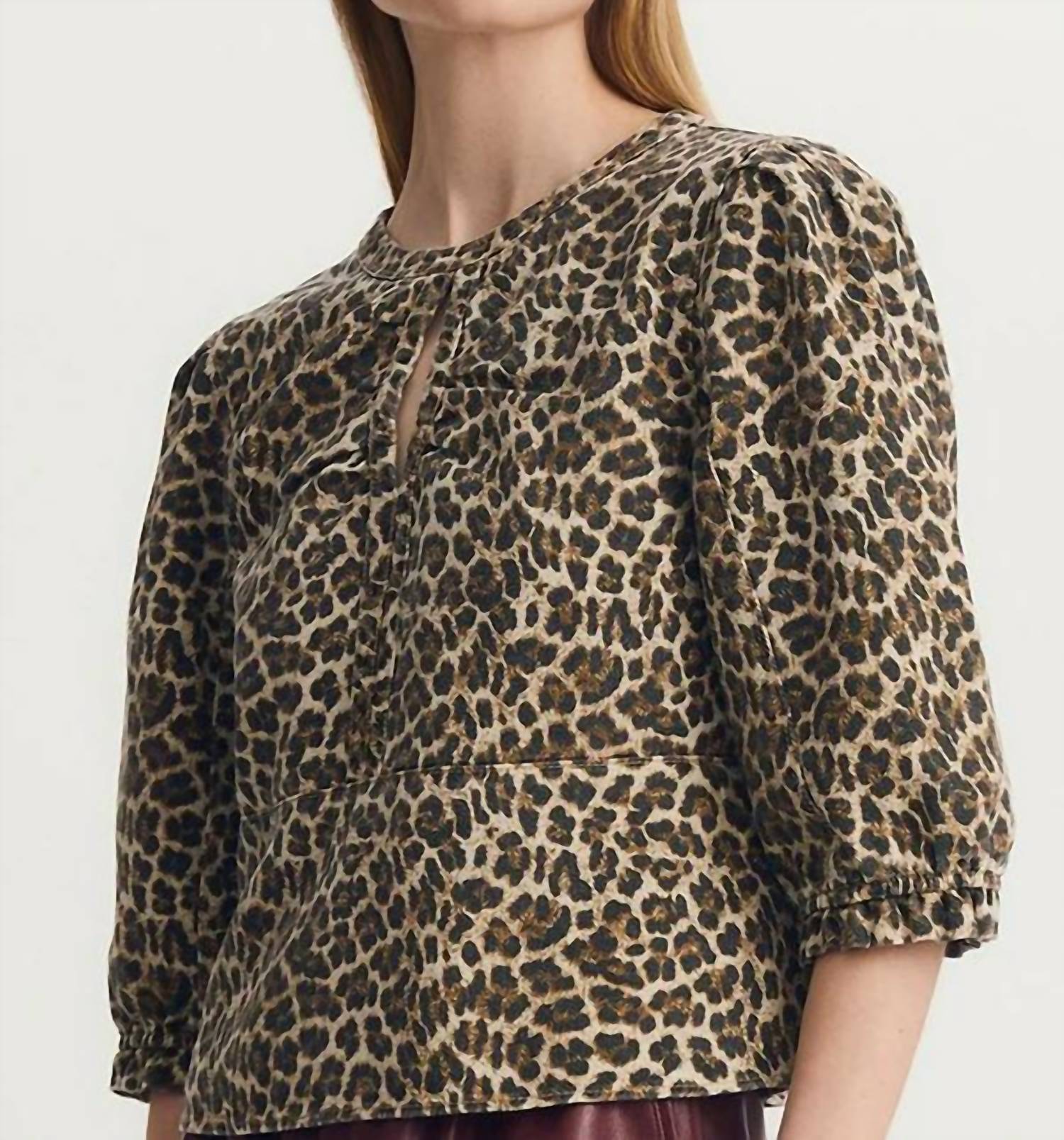 Melissa Nepton - Marygold Denim Top