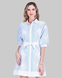 Jade - Short Sleeve Shirt Dress