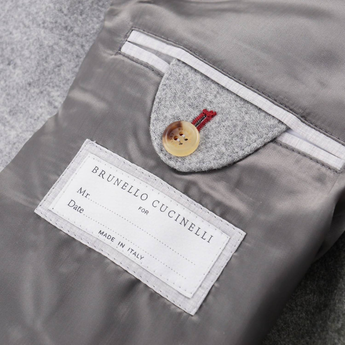 Brunello Cucinelli - Men's Double Breasted Wool Coat