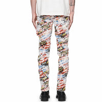 Purple Brand - Stickers Denim Skinny Jeans