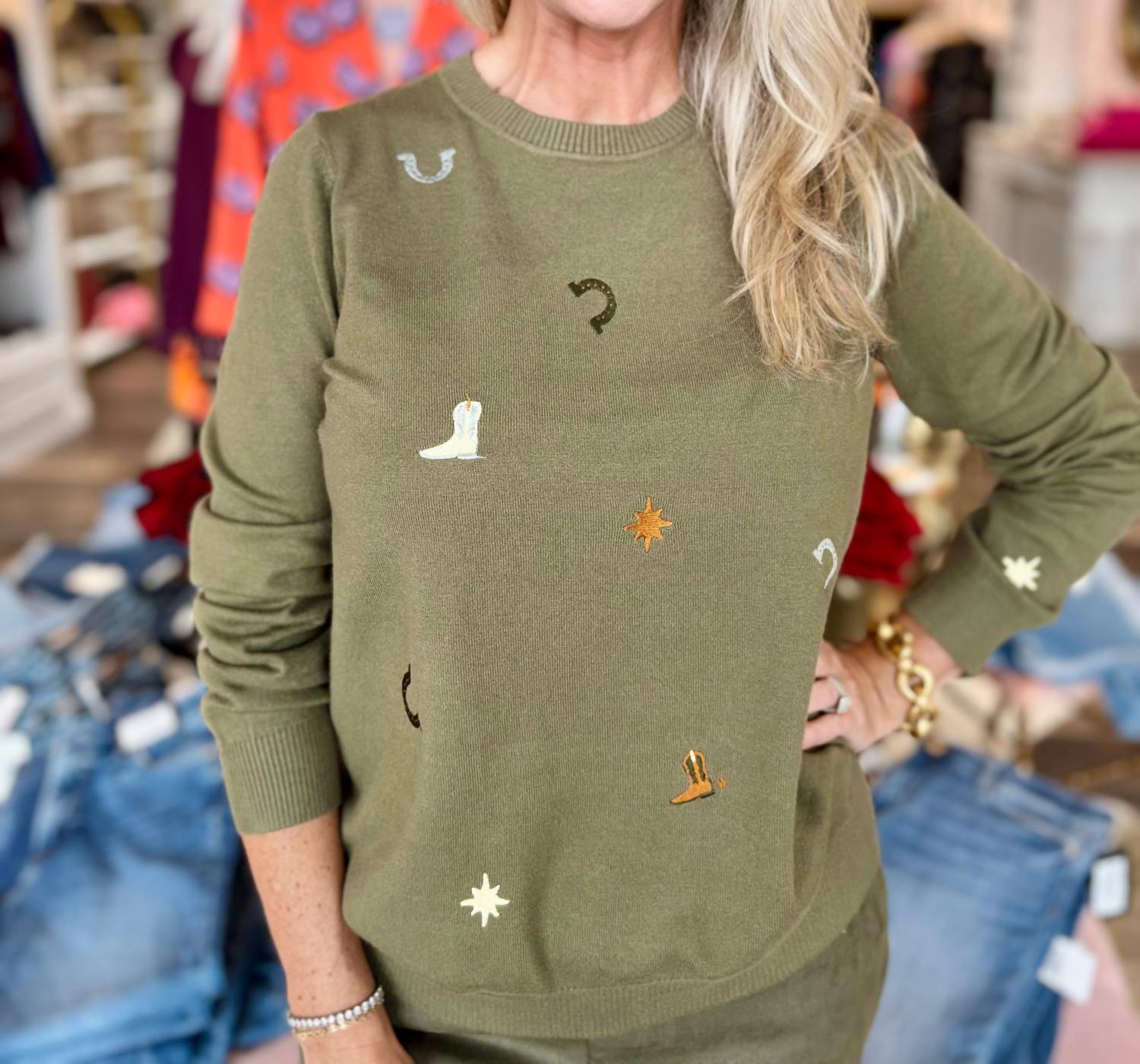 Mdm - Western Sweater
