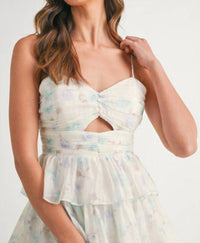 Mable - Ruffle Tiered Midi Dress