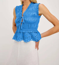 Rails - Martine Peplum Top