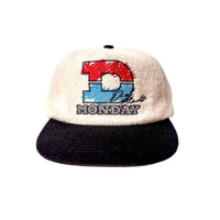 Diet Starts Monday Men's Dsm Racing Hat in cream - men's hat