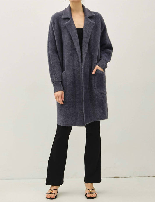 Be Cool - Fuzzy Blazer Cardigan