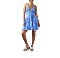 Blanco By Nature - Serena Tie Back Crochet Dress