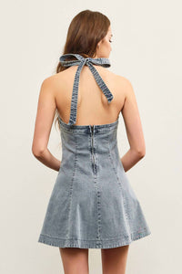 Mustard Seed - Ava Halter Neck Dress