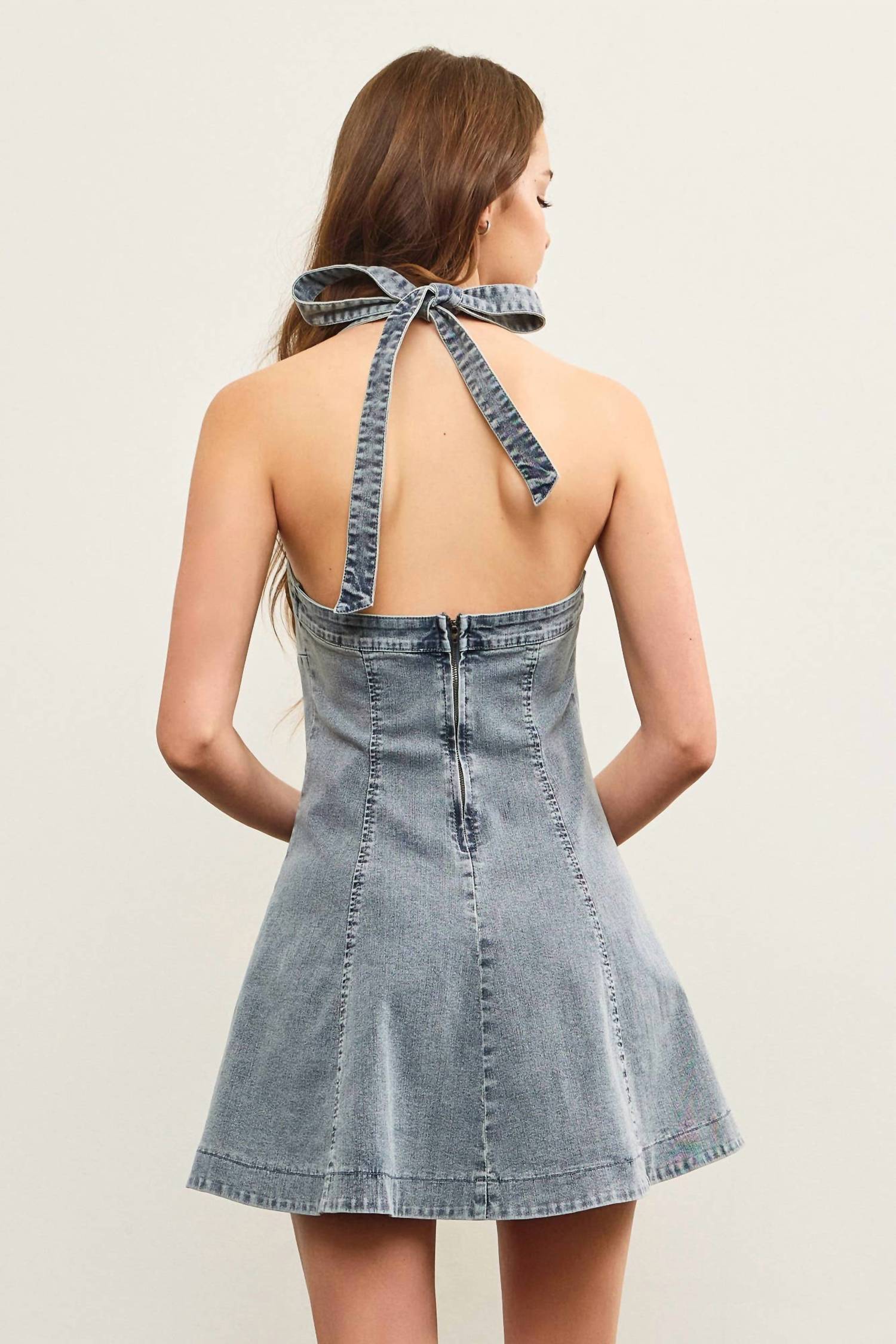 Mustard Seed - Ava Halter Neck Dress