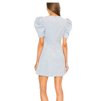 Likely - Goltra Corduroy Puff Sleeve Mini Dress