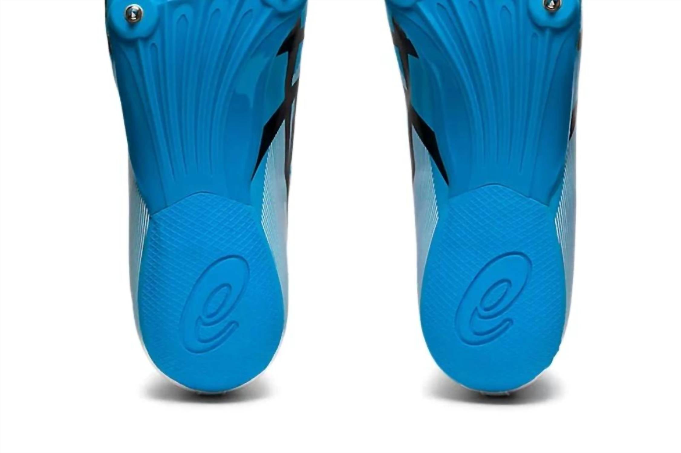 ASICS Men's Hypersprint 7 Shoes in digital aqua black - men's shoe - alternate view