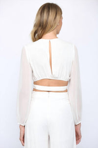 Fate By Lfd - Nina Crisscross Crop Top