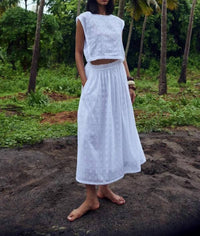 Beyond By Vera - Amber Midi Skirt