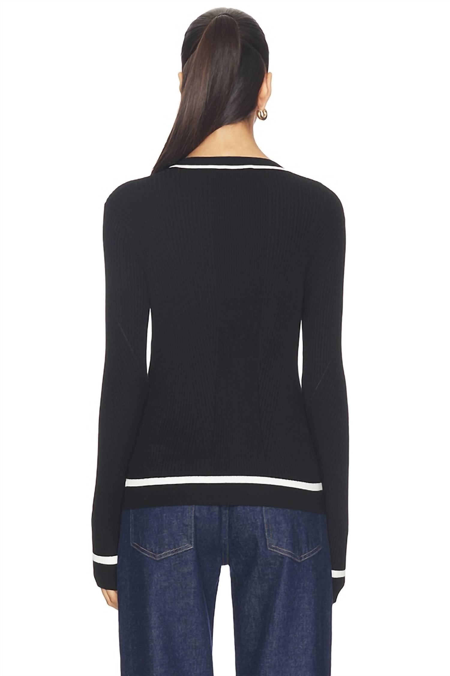 Rag & Bone - Kassy Rib Henley Top