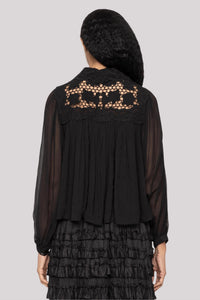 Sea - Women's Daphne Lace Long Sleeve Top