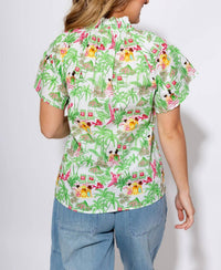 Thml - Vacation Scene Print Top