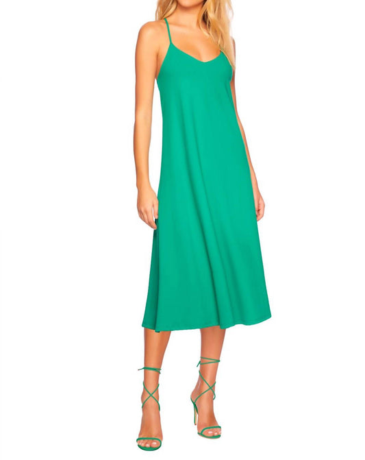 Susana Monaco - racer tank midi dress 32"