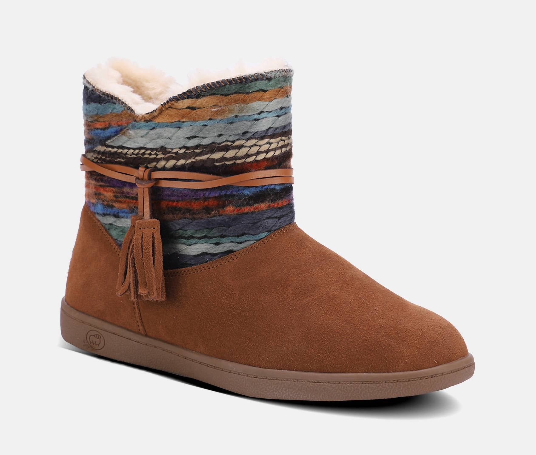 Lamo Women's Jacinta Suede Ankle Boot in chestnut - women's shoe - alternate view