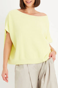 Planet By Lauren G. - Pima Cotton Waffle Knit Tee