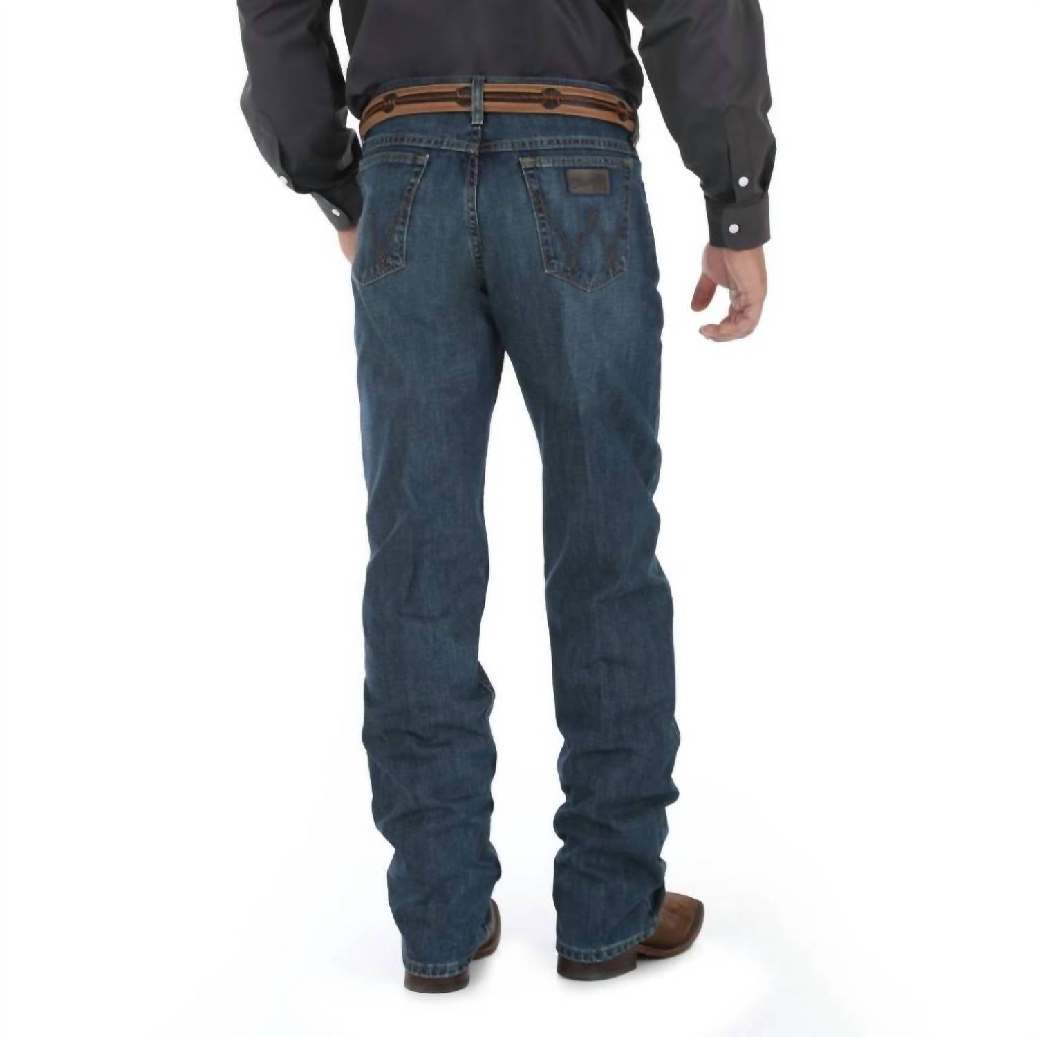 Wrangler - Men's Competition Relaxed Fit River Wash Jean