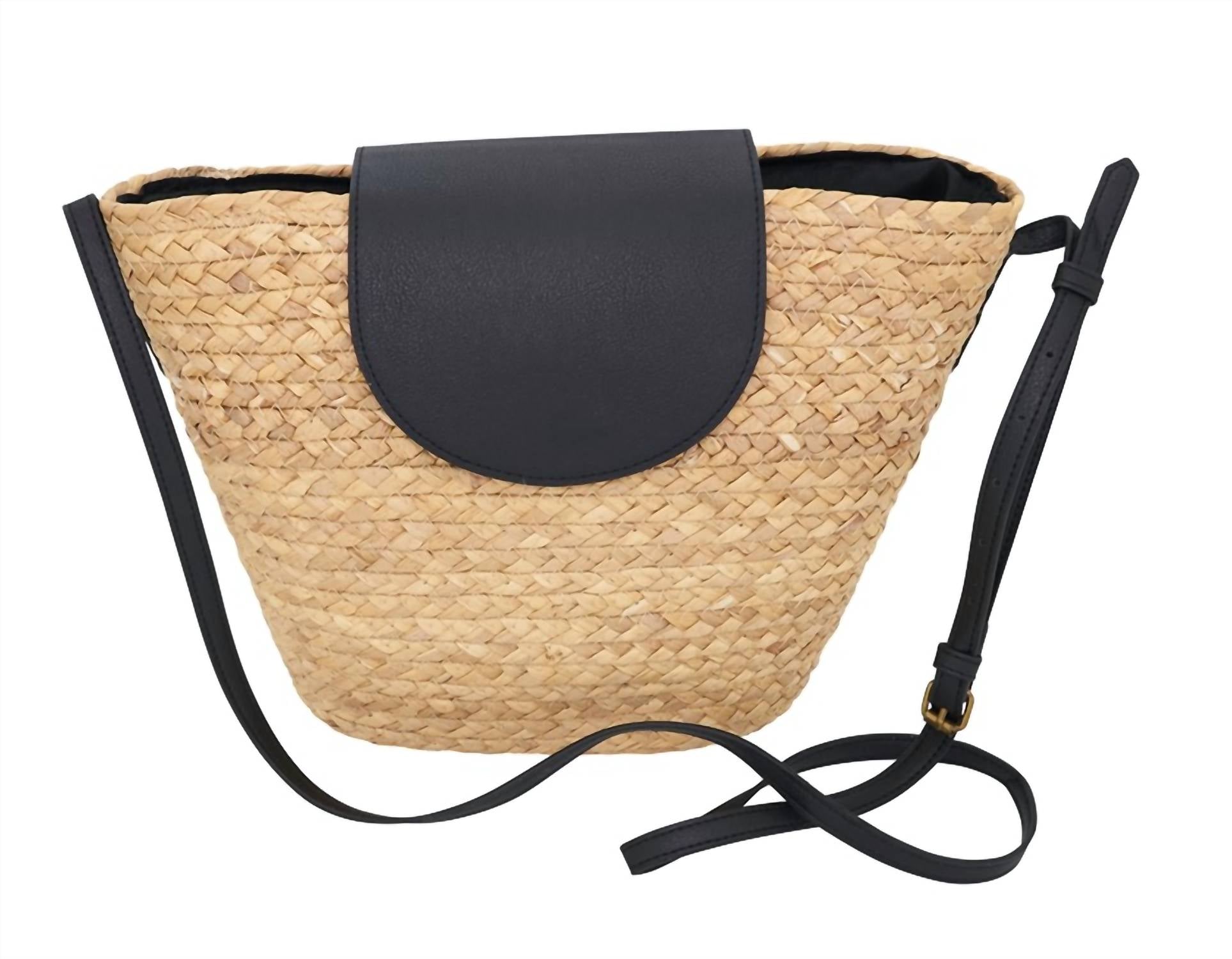 Saro Lifestyle - Women's Straw Crossbody Purse