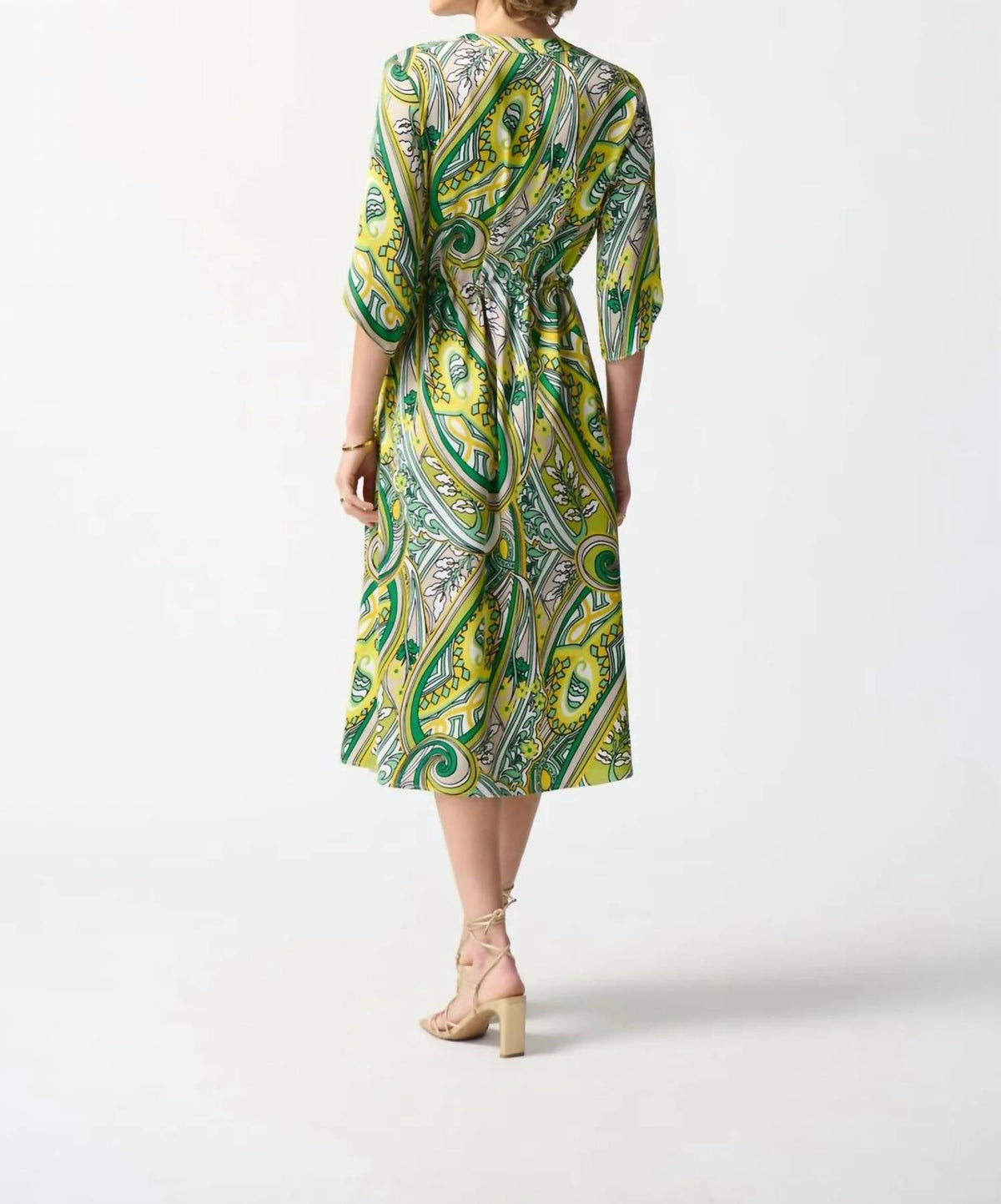 Joseph Ribkoff - Paisley Print Shirt Dress