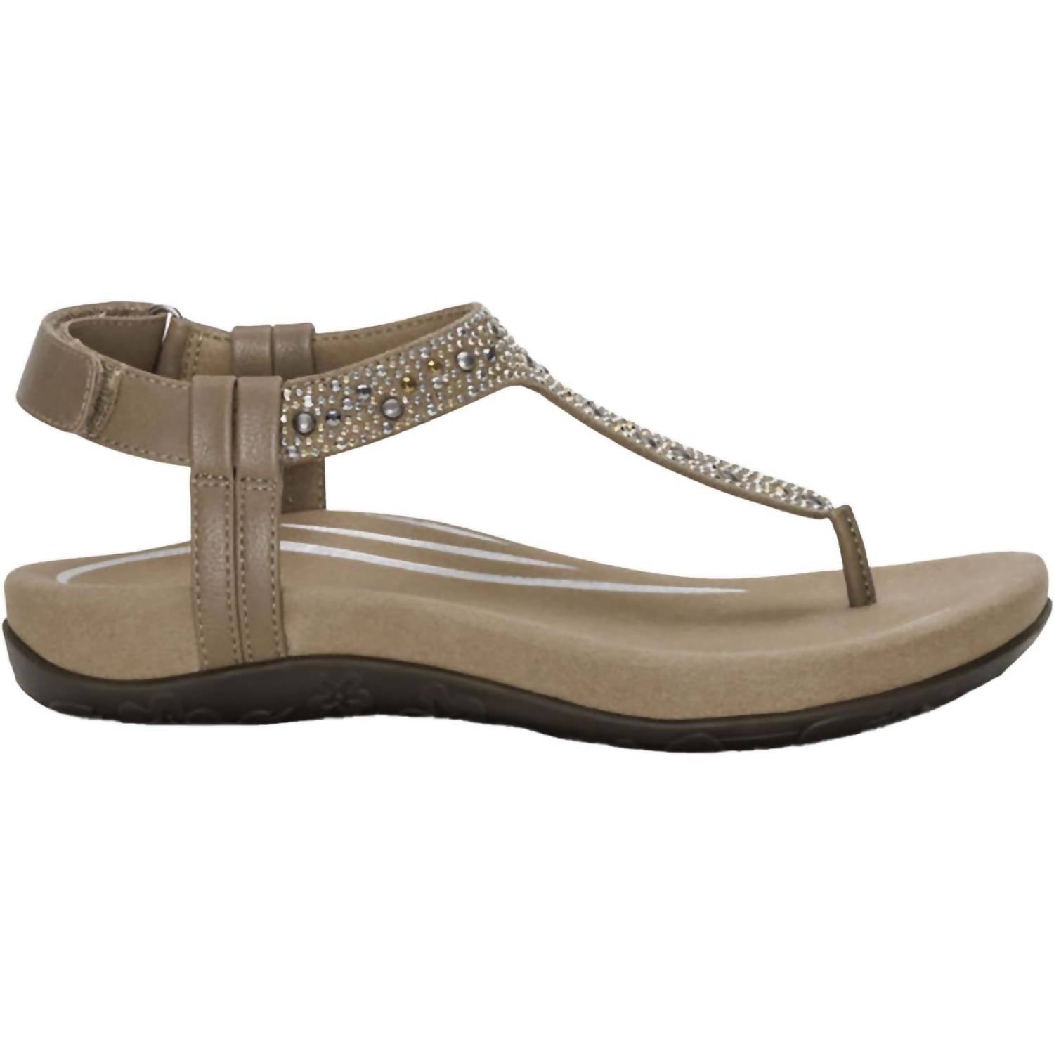 Aetrex - Women's Marni With Embellishments Synthetic Sandals