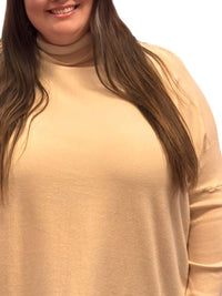 Carole Christian - Dolman Sleeve Swing Sweater - Curvy