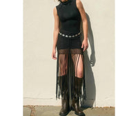 Dress Forum - Woodstock Crochet Fringe Hem Skirt