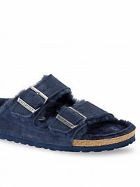 Birkenstock - Men's Arizona Shearling Two Strap Slide Sandal