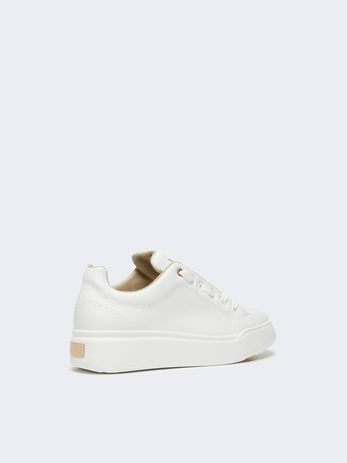 MaxMara Women's Maxiv Sneakers in optical white - women's sneaker - detail view
