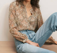 Veronica Beard - Ashlynn Silk Top
