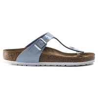 BIRKENSTOCK Women's Gizeh Patent Leather Sandals in dove blue - women's sandal - view 5