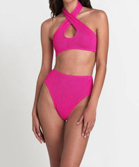 bond-eye Women's The Palmer Brief in bright pink - women's swimwear
