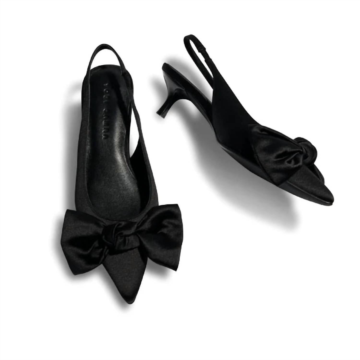 Yosi Samra - Women's Elise Satin Slingback Heels