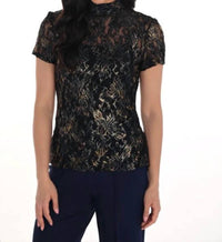 Frank Lyman - Floral Emroidered Lace Top