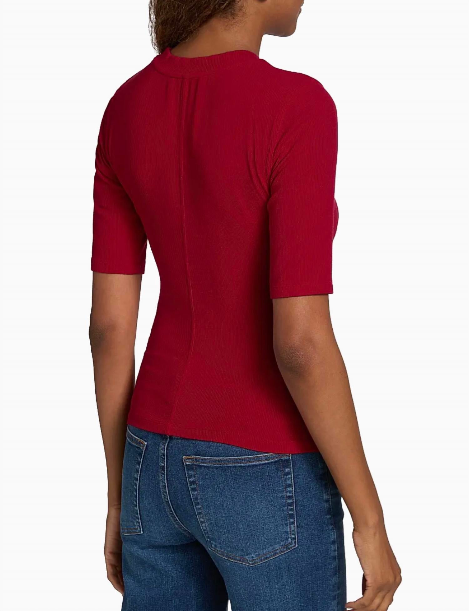 Frame - Rib Crewneck Tee