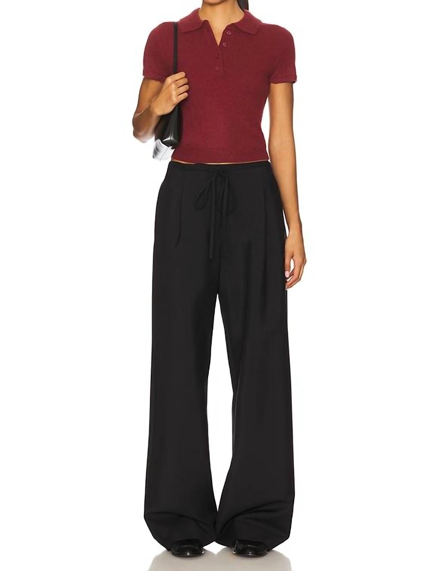 Jonathan Simkhai - Twila Short Sleeve Polo