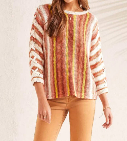 Tribal - Cotton Knit Sweater
