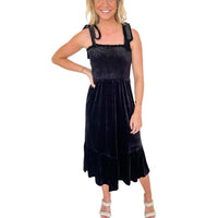 Lucy Paris - Clare Velvet Maxi Dress